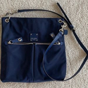 Navy Henri Bendel Jetsetter Bag Like New